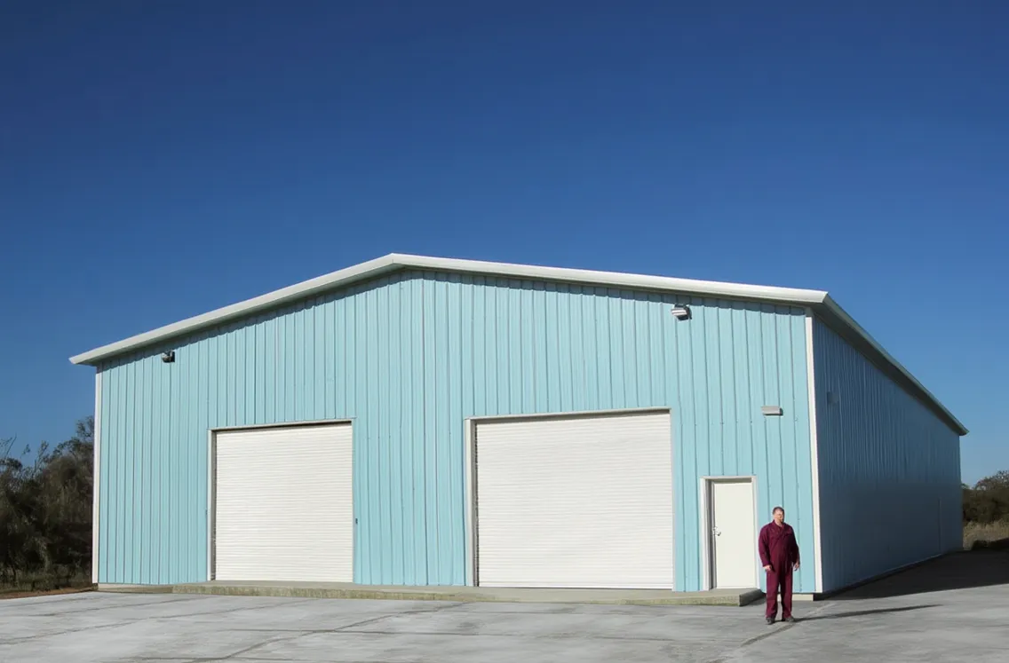 Проект быстровозводимого теплого склада 16х30 м