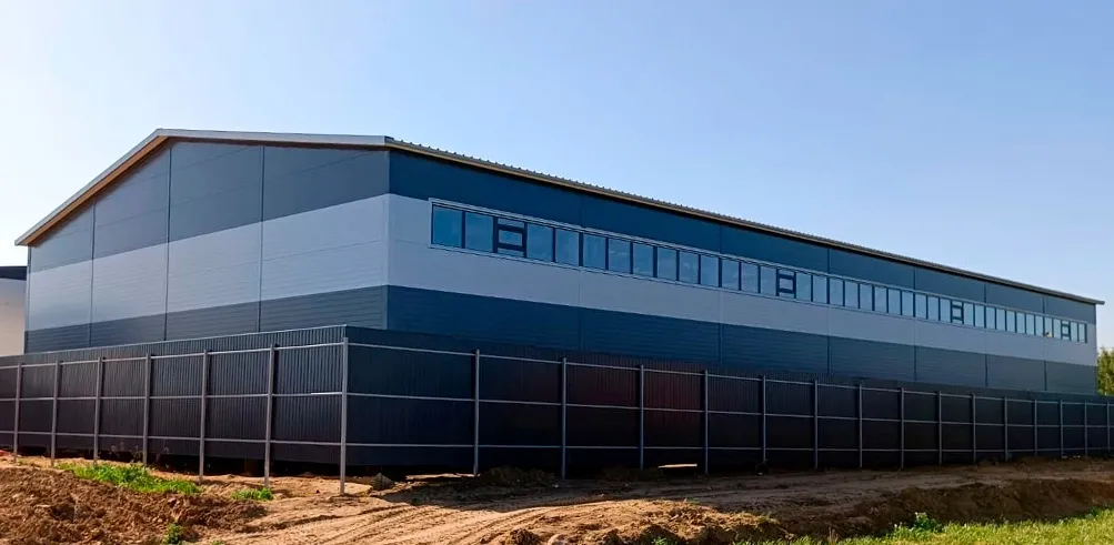 Строительство промышленного здания 20х42 м фото